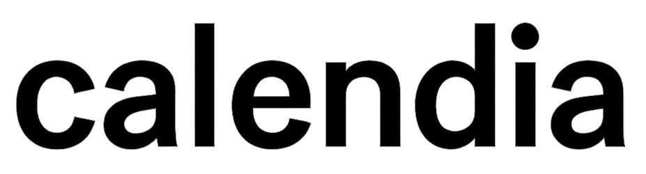 Logo text Calendia